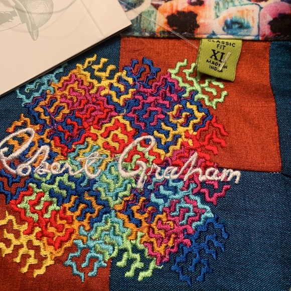 NWT Robert Graham men shirt - Picture 10 of 14